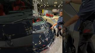 New 2026 #Corvette #ZR1x at the #NY #autoshow #cartok #gm #nyias #carshow #zr1 #c8 #automobile #V8