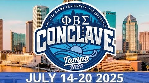 Phi Beta Sigma 2025 Conclave fraternity hymn