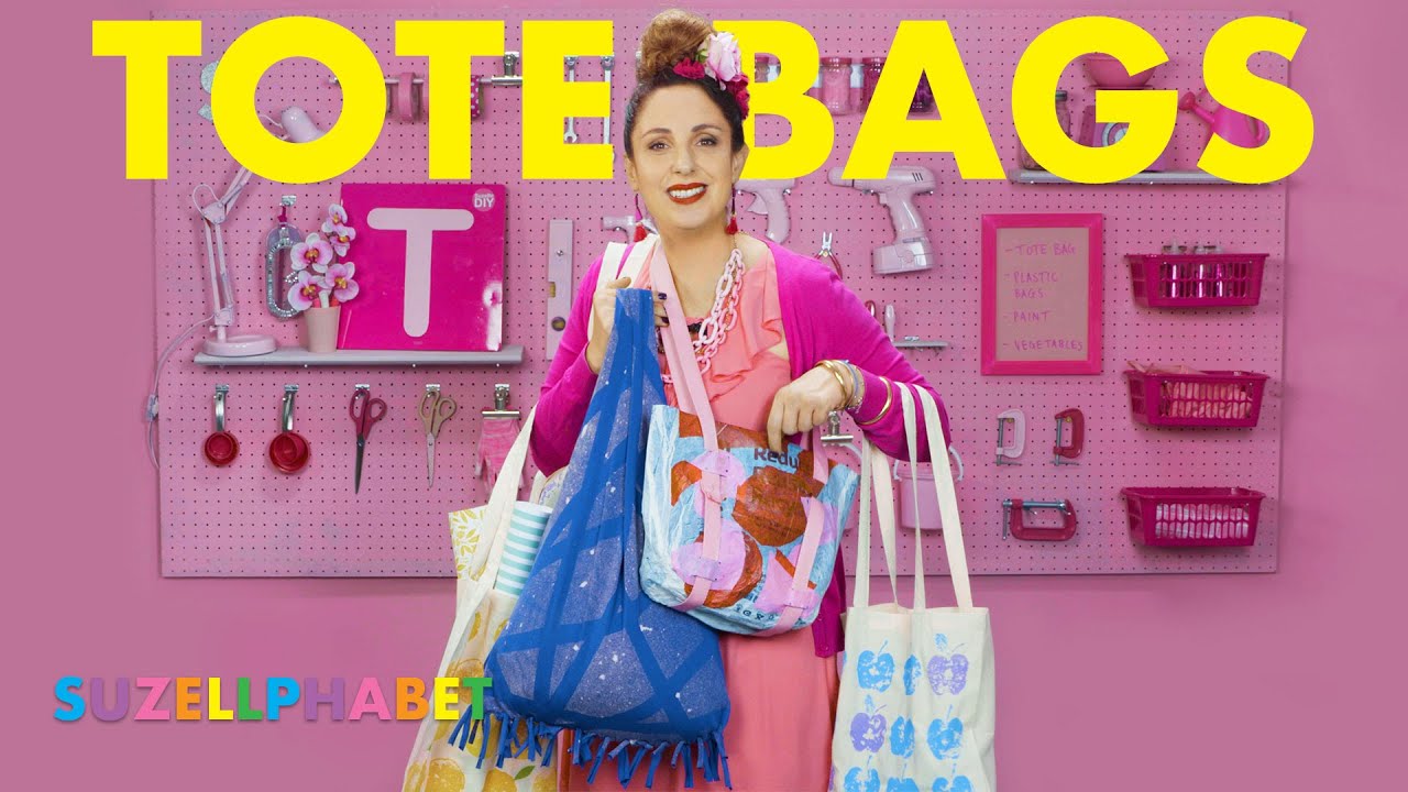 DIY TOTE BAGS (MAKE 3 EASY TOTE BAGS USING YOUR CREATIVITY)