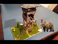 Diy - Craft.-Diorama  |  How To Make Beautifol Hunting  Shooting House - Observatory, Uradi Sam