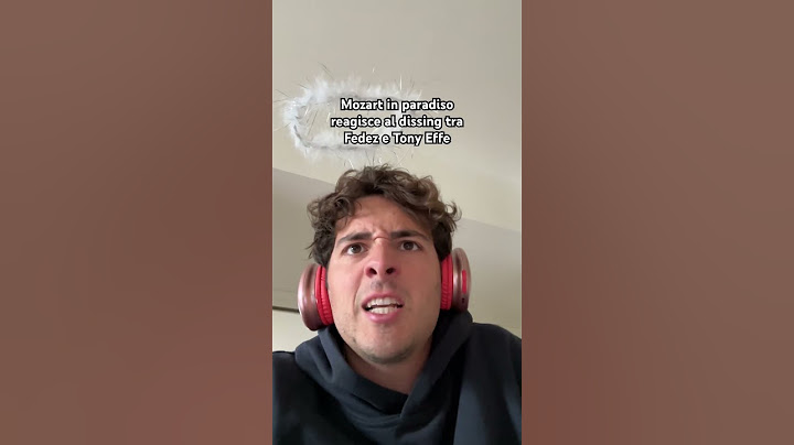 Mozart reagisce al dissing tra Fedez e Tony Effe