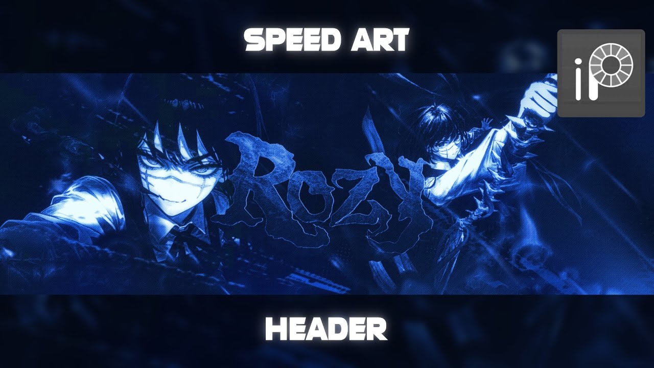 Speed art header anime