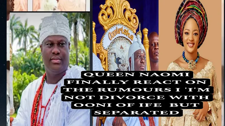 QUEEN NAOMI FINALLY REACT ON THE RUMOURS I 'I'M NOT DIVORCE WITH OONI OF IFE  BUT SEPARATED