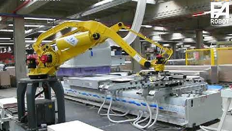 BACCI AUTOMATION - Busellato drilling machine loading - Fantoni