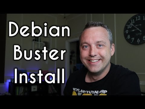 Debian 10 Buster Release and Install