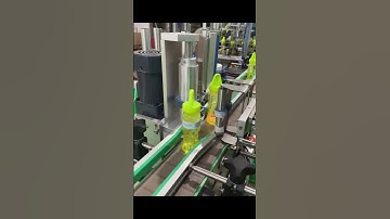 Automatic positioning  labeling machine for round bottles