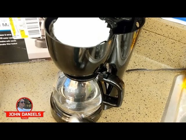 Mainstays Black 5 Cup Drip Coffee Maker