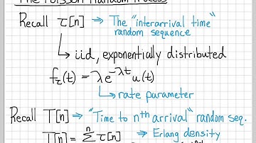Random Processes - 08 - Poisson Process (Introduction)