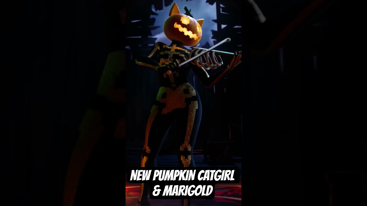NEW PUMPKIN CATGIRL & MARIGOLD 