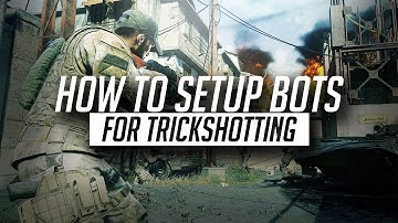 HOW TO SET UP PRIVATE MATCH TRICHSHOTTING ON MWR!!