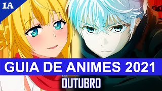 NOVOS ANIMES de Outubro 2021 | Guia de Temporada