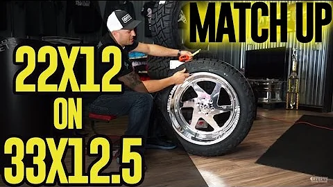 Custom Offsets Match Up: 33x12.5 on 22X12