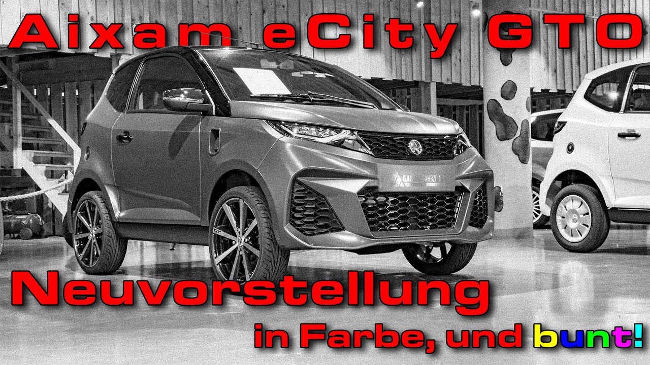 Wie fahren den neuen eCity GTO und einen Euro5+ Diesel zum Vergleich