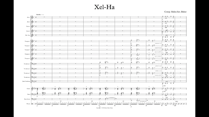 Xel ha - Grade 3 samba by Robert Skiles, arr. by P...
