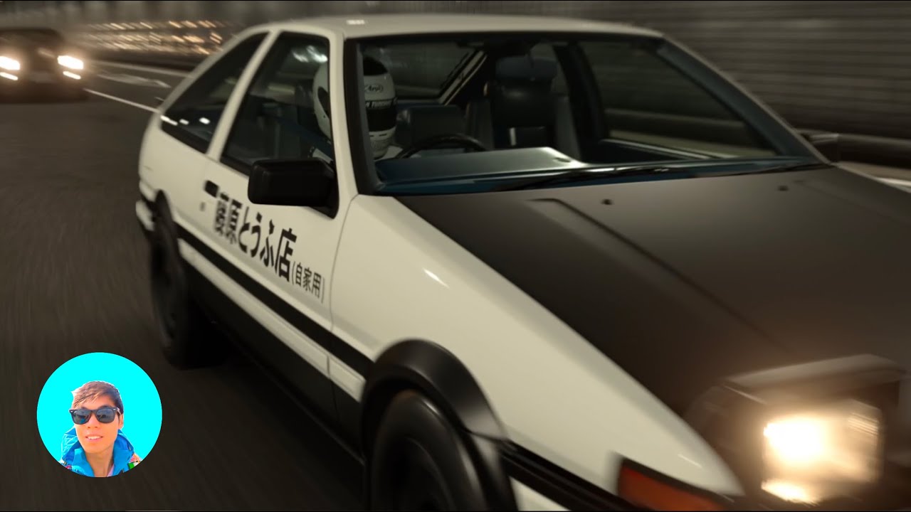 頭文字d Gt7 Ae86 Trueno 送豆腐第十二回 Initial D Youtube