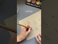 Новое видео с идеями для каллиграфического рисования уже на канале! Новогодний декор острым пером 🌲
