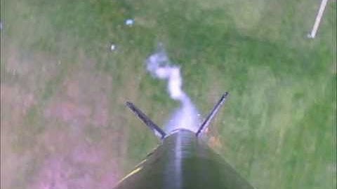 Mean Machine Model Rocket Launch