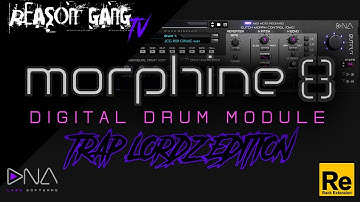 Morphine 8 Digital Drum Module Rack Extension - Making Trap Beats In Reason Studio