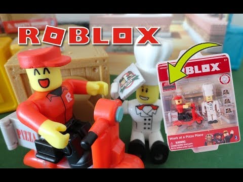 Abri Brinquedo Do Roblox Boneco Pizza Work At A Pizza Place - 