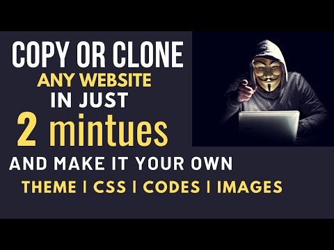 How to Copy a website and make it your own | Asadi Sandhu