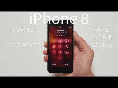 Hard reset iphone 8