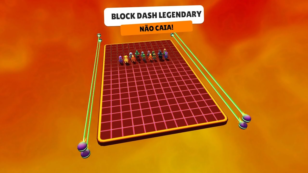 Jogando O Novo BLOCK DASH LENDÁRIO !!! 