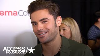 Zac Efron Talks Doing Pushups In Between Takes On 'Baywatch'; CinemaCon Fun | Access Hollywood