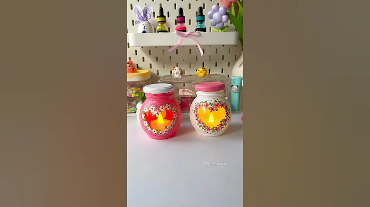 Painting on Glass Jar #artshorts #shortviral #diy #painting #acrylicpainting #artandcraft thumbnail