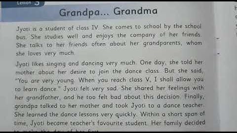 Class 4 Moral Science Ch 3 part 1