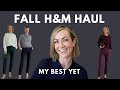 Fall H&amp;M Haul: The best trousers ever...