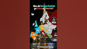 When did 🇪🇺 European Countries get Kicked out from Asia? #europe #mapping #mapper #shorts #memes