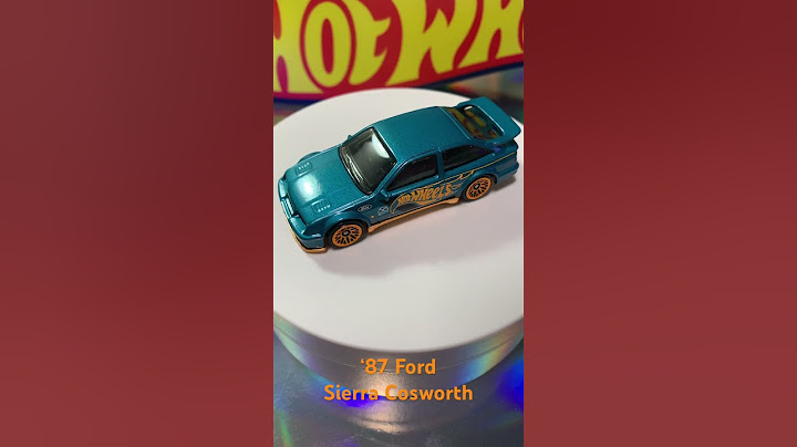 ‘87 Ford Sierra Cosworth - Hot Wheels