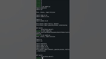 isort for sorting Python imports #shorts #python #datascience #tutorial