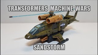 Transformers Machine Wars: Sandstorm Review! Bert the Stormtrooper Reviews!