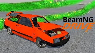 ТЕСТ СОВЕТСКОГО АВТОПРОМА ПО РУССКИМ ДОРОГАМ - BeamNG.drive