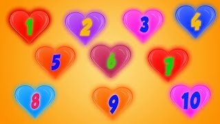 Ten Little Numbers Number Songs For Children Cartoons For Toddlers By Kids Tv