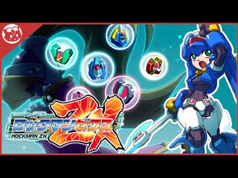 ロックマンZX】完全初見！四天王のモデル勢揃い！【実況】part4 - YouTube