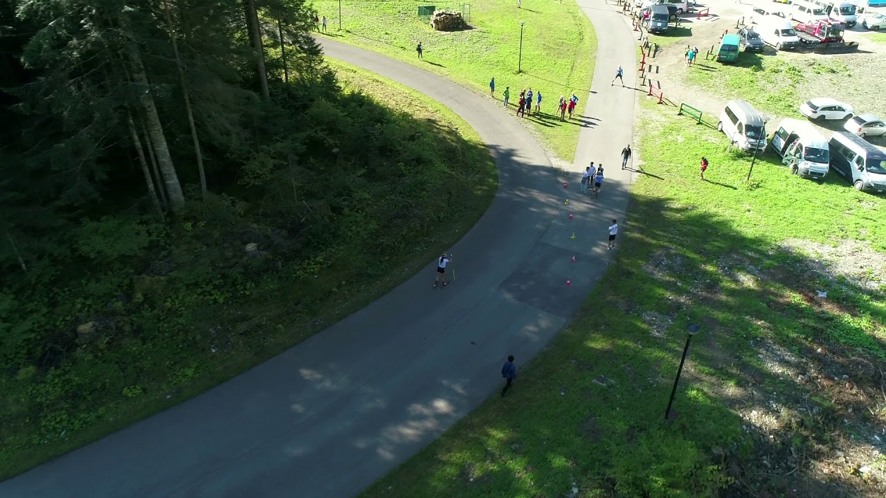 La Carnia Arena di Forni Avoltri vista dall'alto