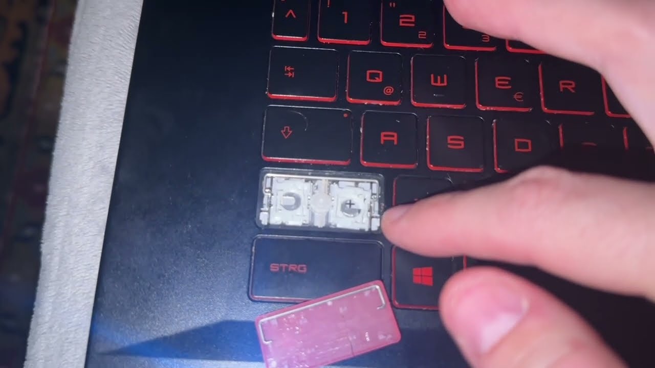 Замена клавиши на Msi katana gfxx