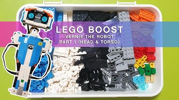 LEGO BOOST - Vernie The Robot Part 1 (Head & Torso)