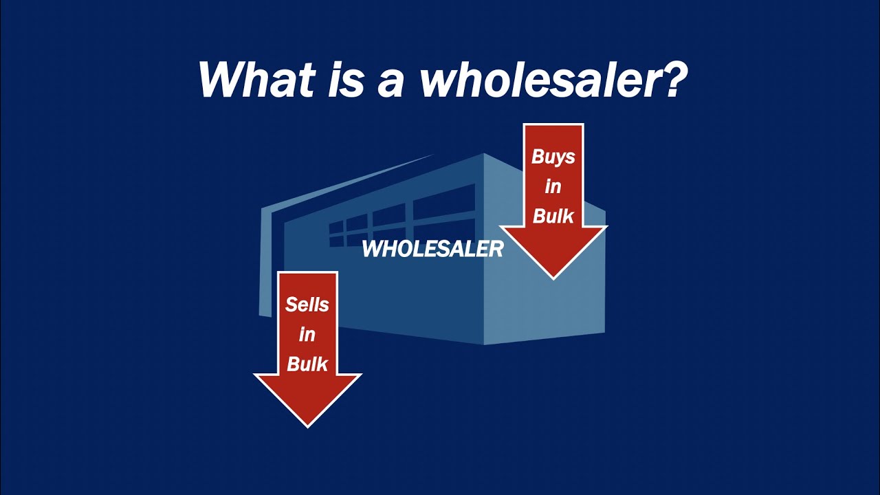 wholesale แปล ว่า  2022  What is a wholesaler?