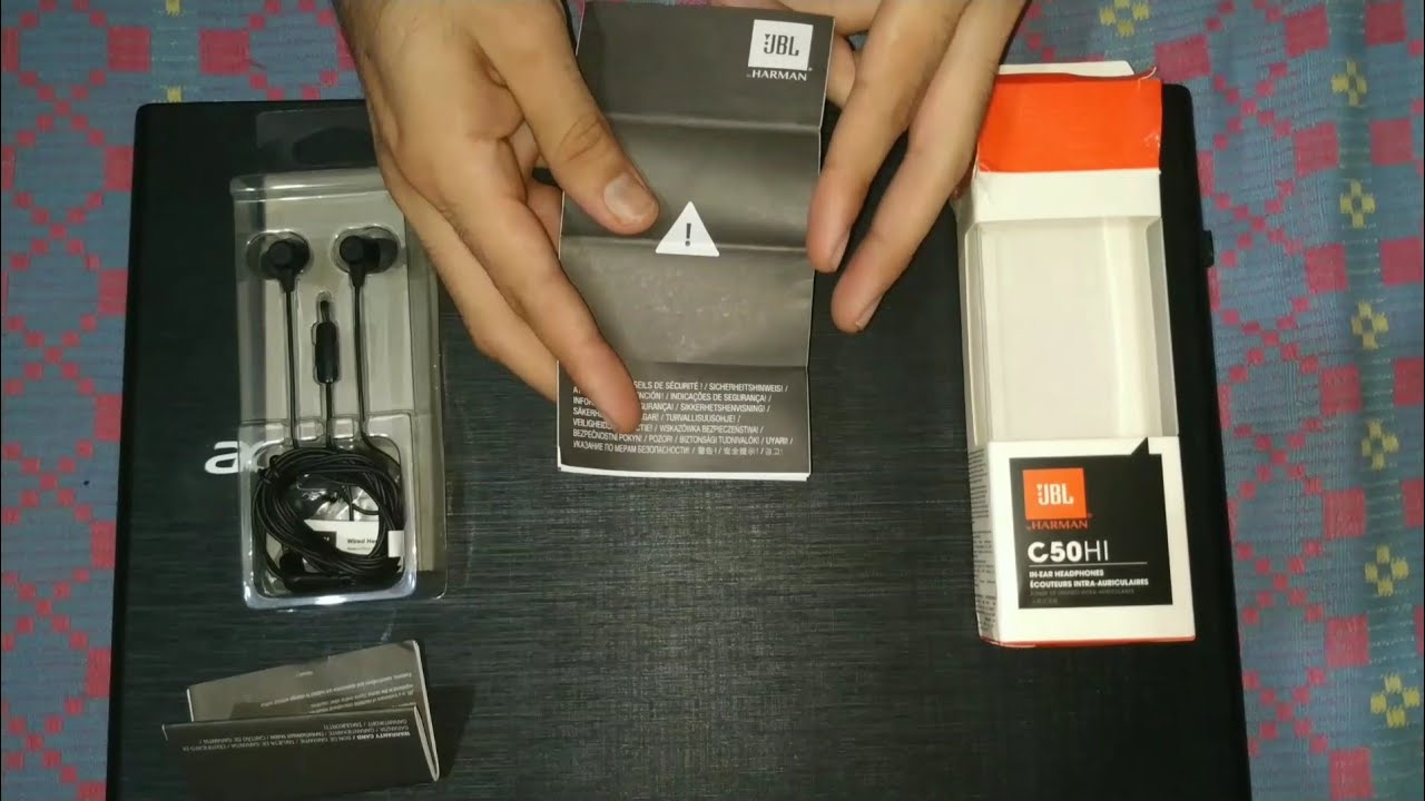 Jbl c50hi unboxing Best earphones under 500😉 YouTube