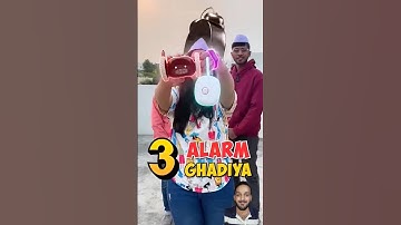 Gadgets: 3 Unique Alarm Clocks #gadgets #shorts #viral