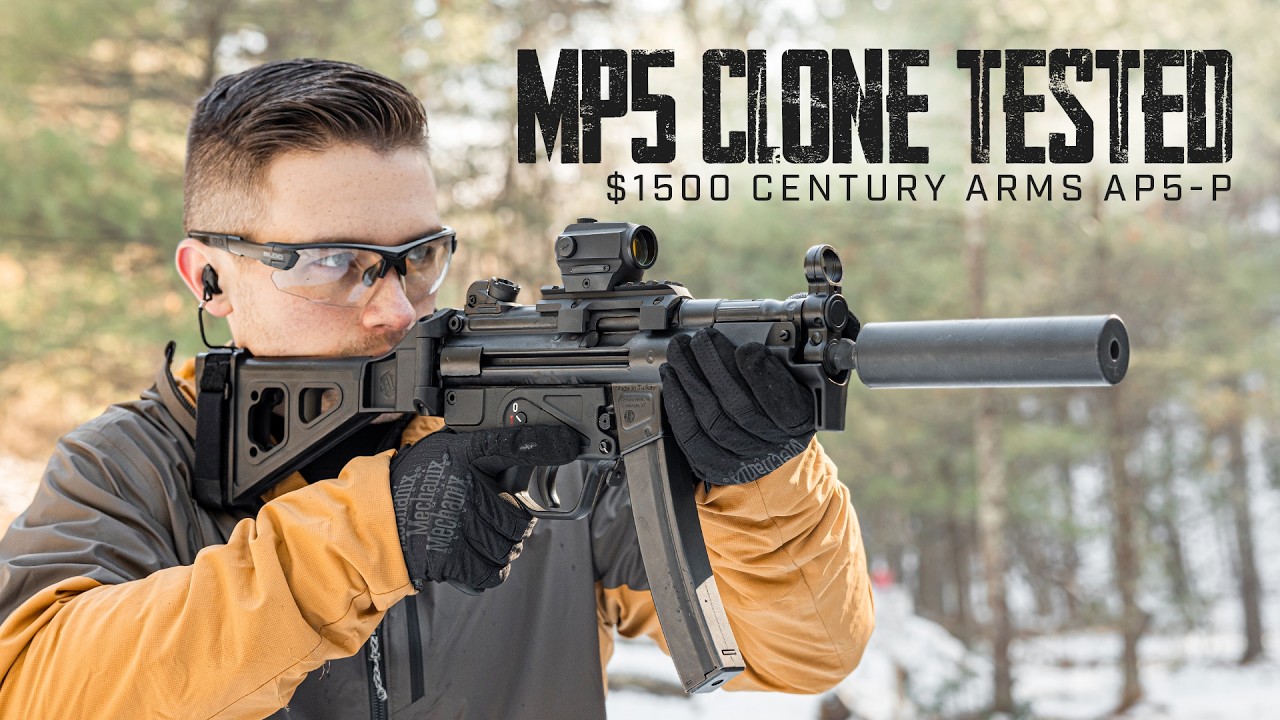 Оригинальный MP5 или клон? Тест и обзор Century Arms AP5-P.