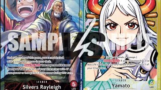 (OP12) silvers Rayleigh Vs (OP06) YG Yamato #onepice #anime #tcg 
