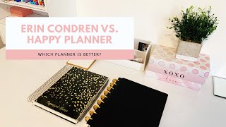 Erin Condren vs. Happy Planner: Which One is Better? #plannergirl