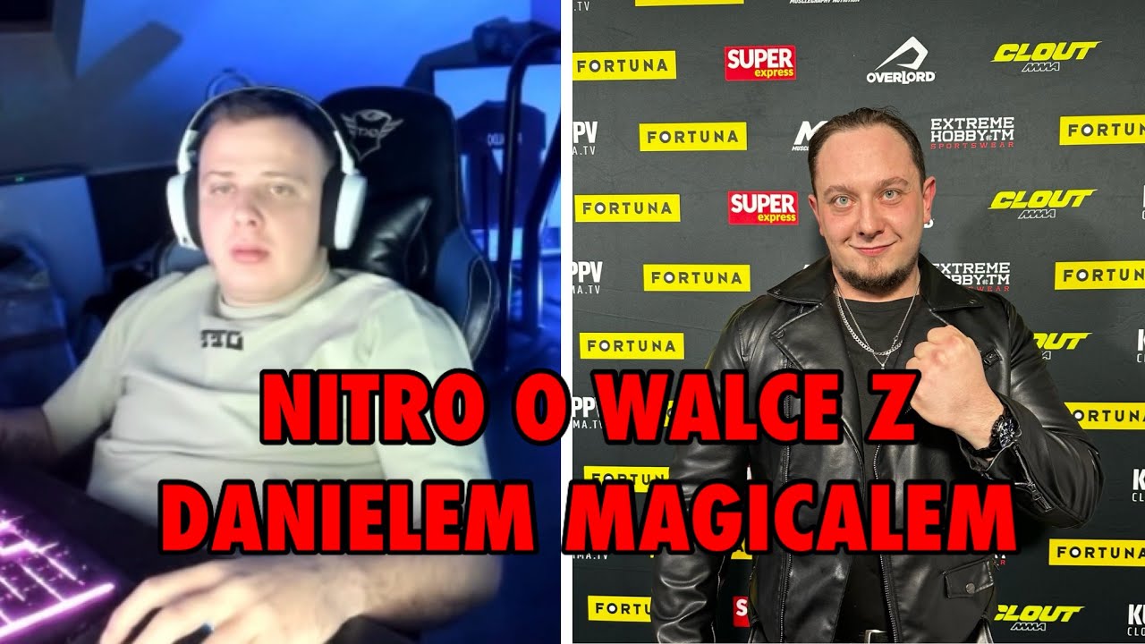 NITRO O WALCE Z DANIELEM MAGICALEM NA CLOUT MMA