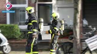 Brand Aan Haagse Cornelis Van Der Lijnstraat Aangestoken Door Bewoner