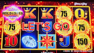 Fabulous Hold and Spins Jackpots: Glitter and Glitz, Come one Come All and Bull Rush Stampede.