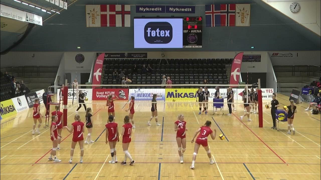 NEVZA Volleyball Championship: U17 (W), DEN - FAR - YouTube